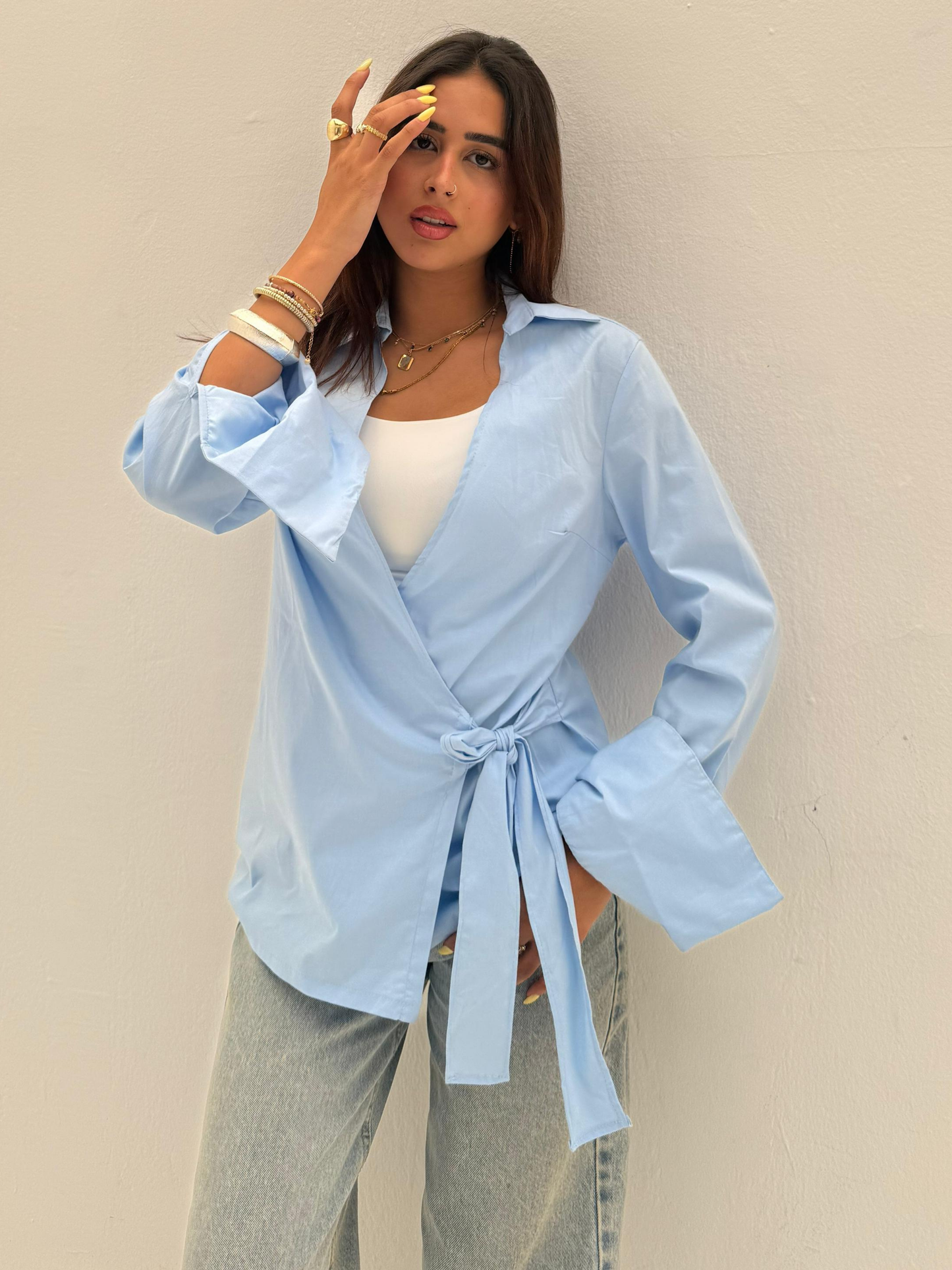 Blue Azzura Tie Code: 1051-1