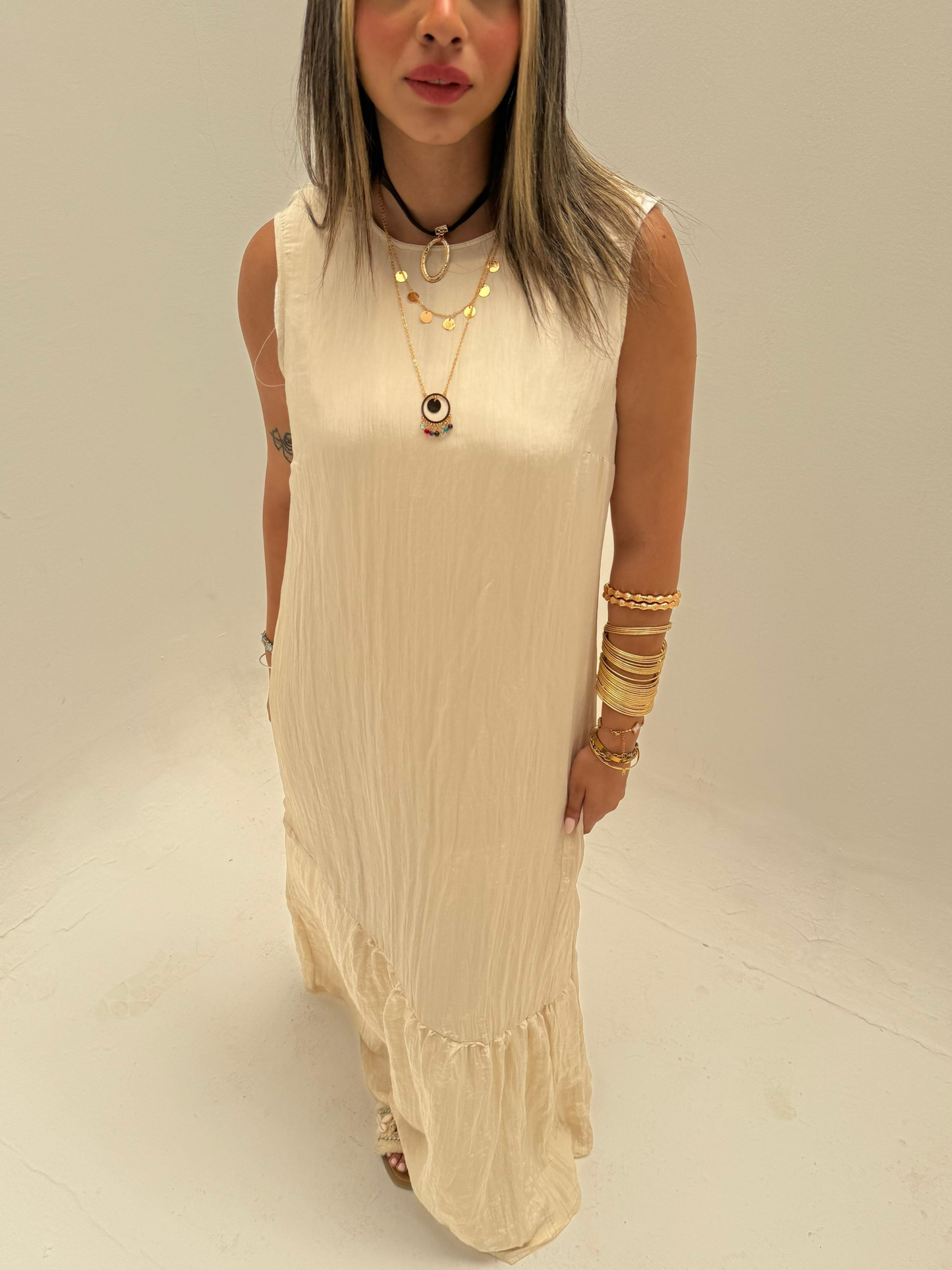 Light beige Pura Dress Code: 4018-1