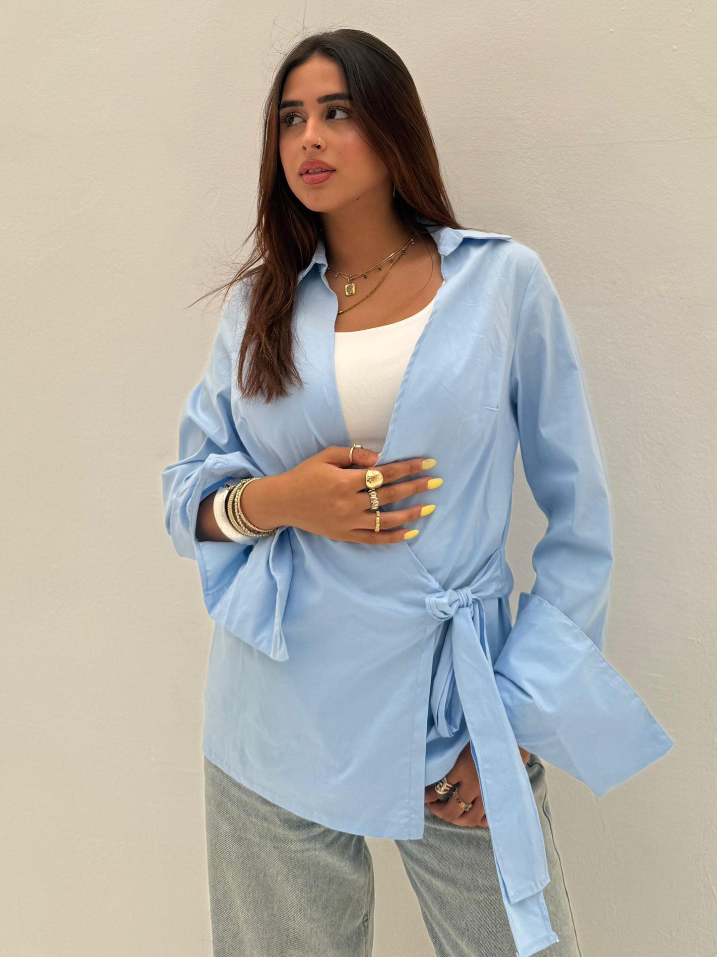 Blue Azzura Tie Code: 1051-1
