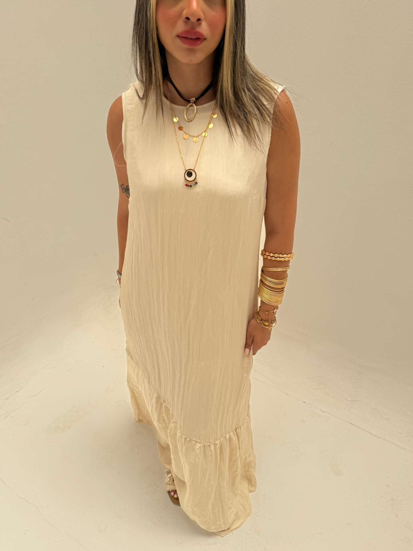 Light beige Pura Dress Code: 4018-1