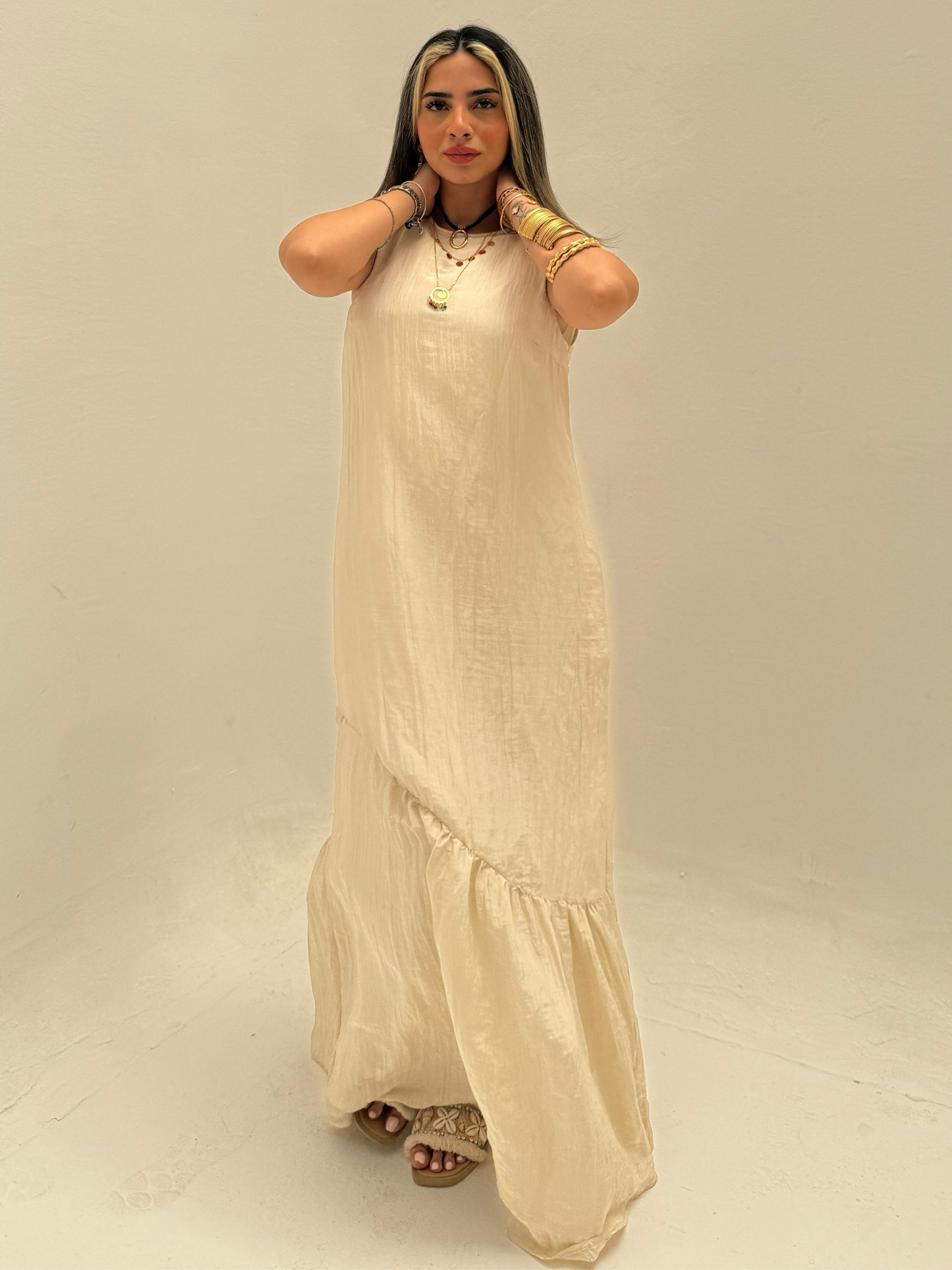 Light beige Pura Dress Code: 4018-1