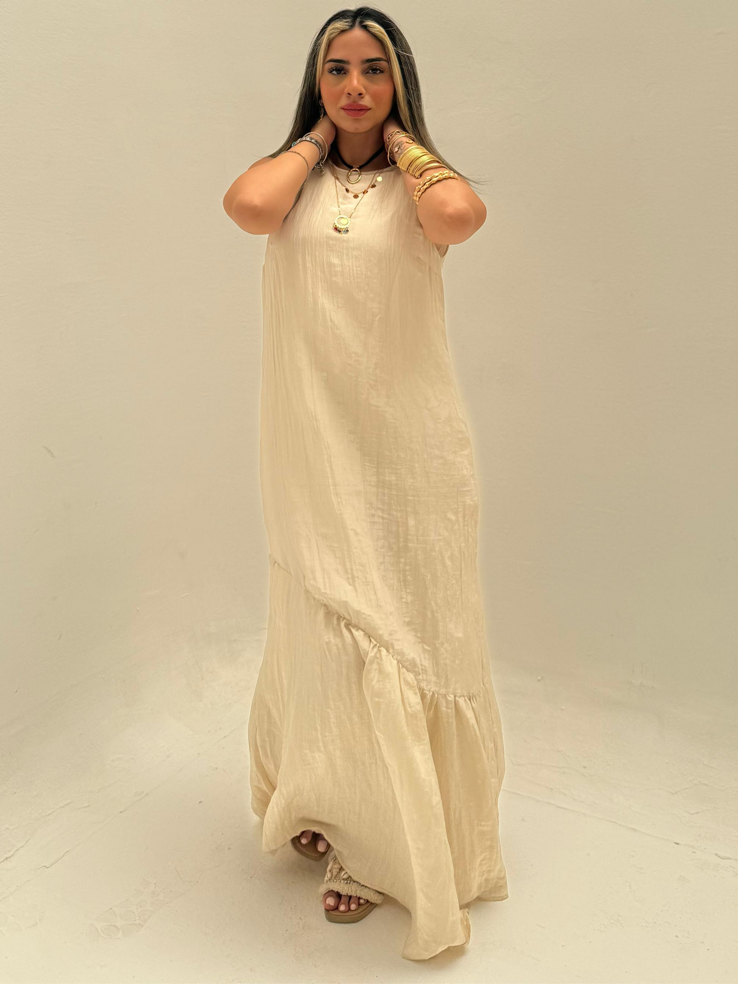 Light beige Pura Dress Code: 4018-1