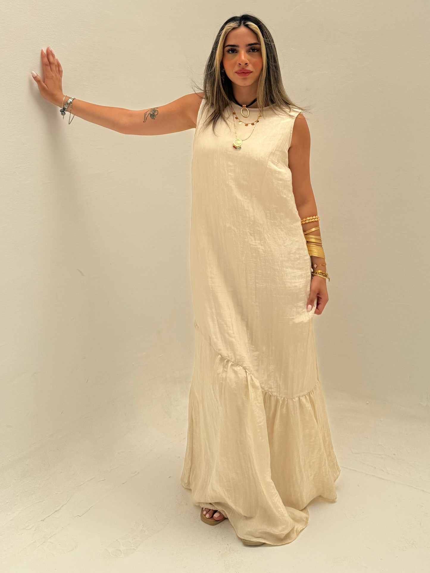 Light beige Pura Dress Code: 4018-1