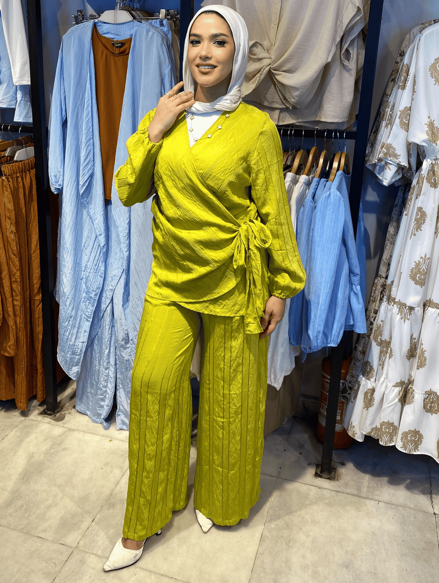 Kiwi Side Tie Set ss25ms-set-9646