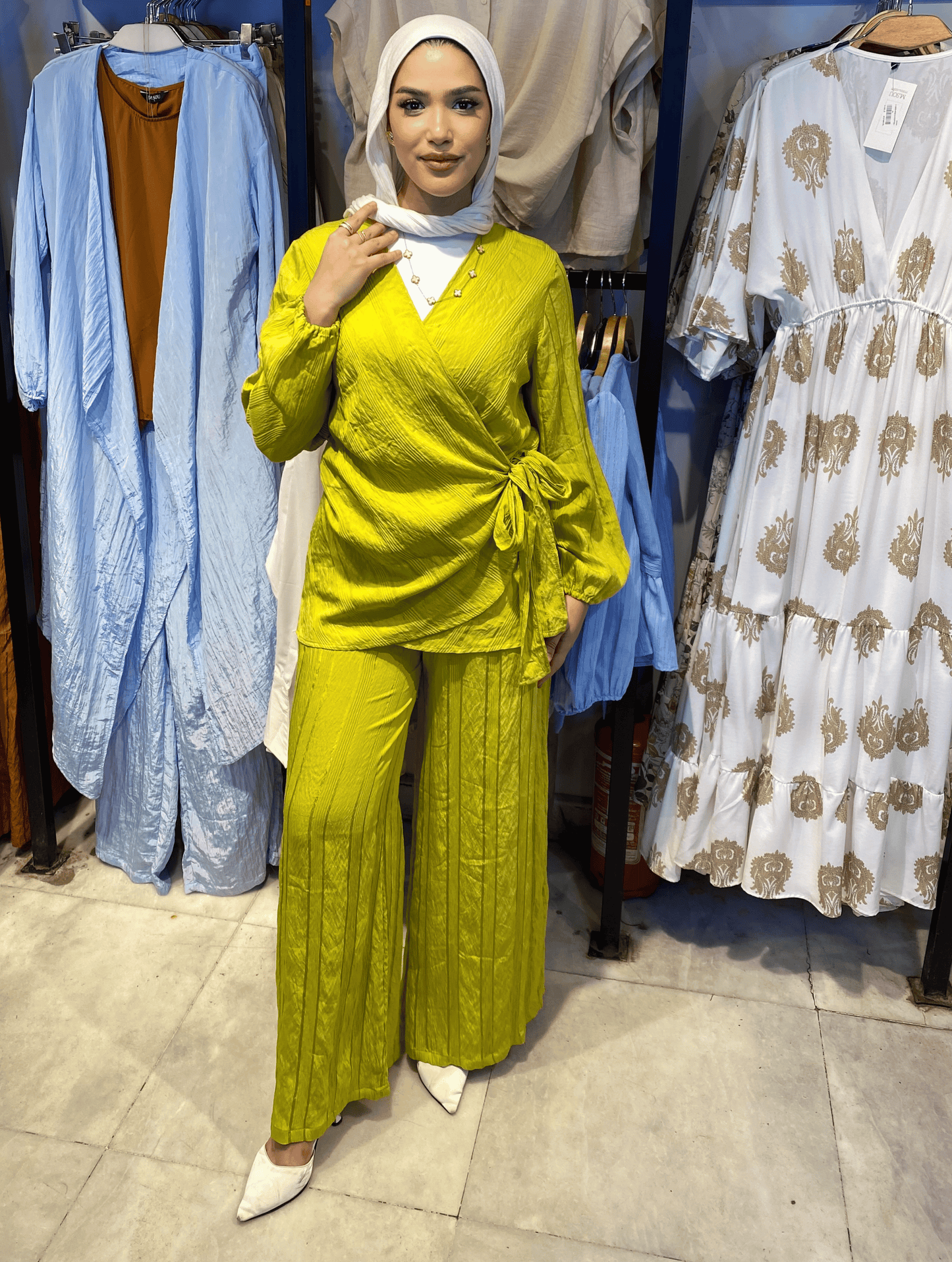 Kiwi Side Tie Set ss25ms-set-9646