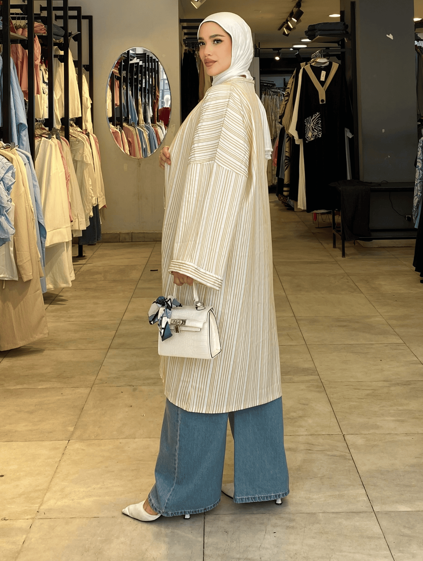 Light Beige Cardigan ss25ms-car-5032