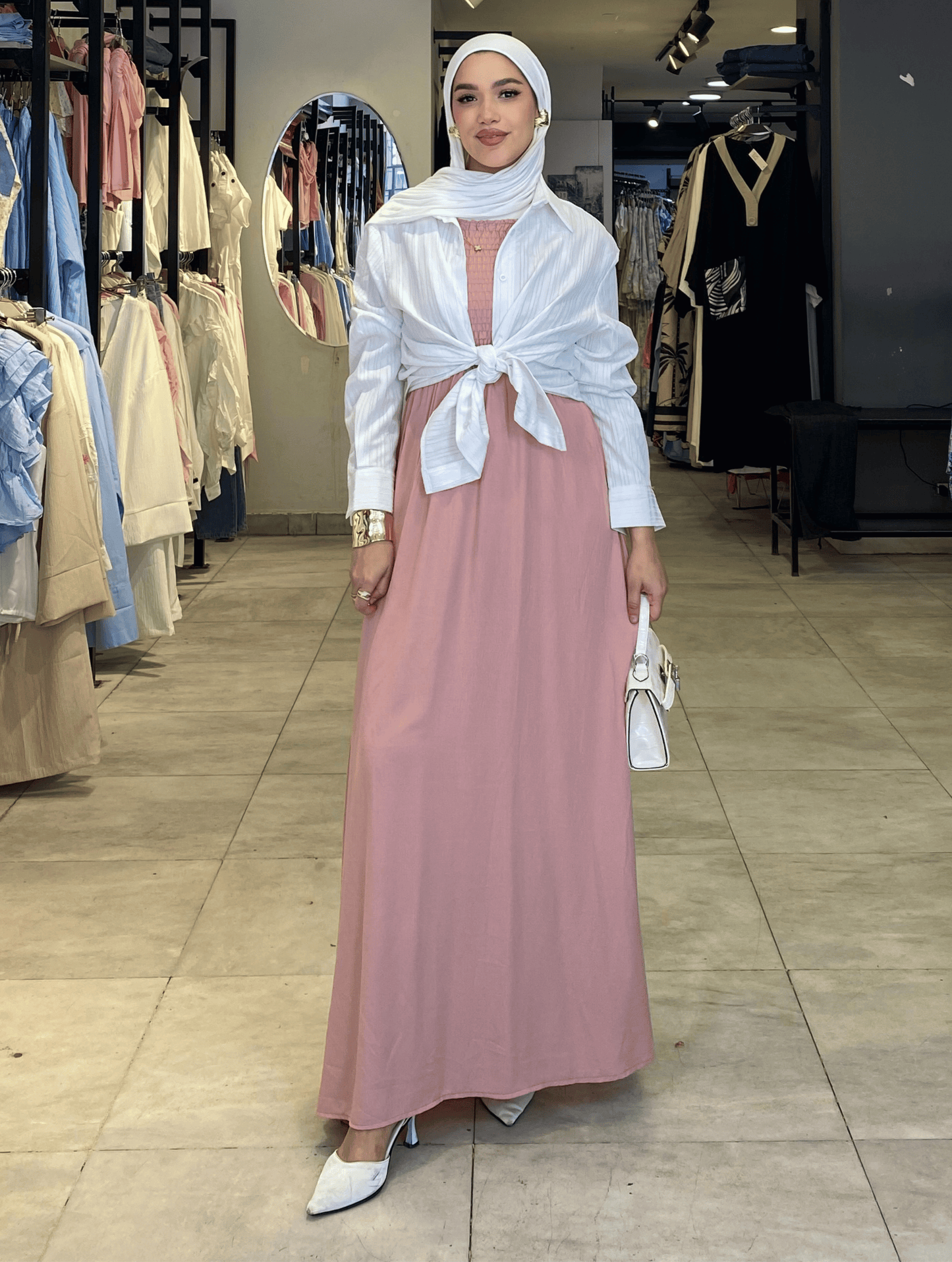 Cut Rose Dress ss25ms-drs-4025