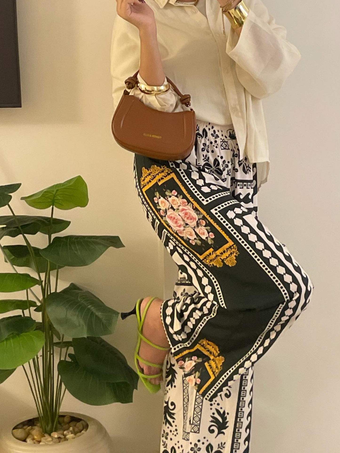 Checkered Pants