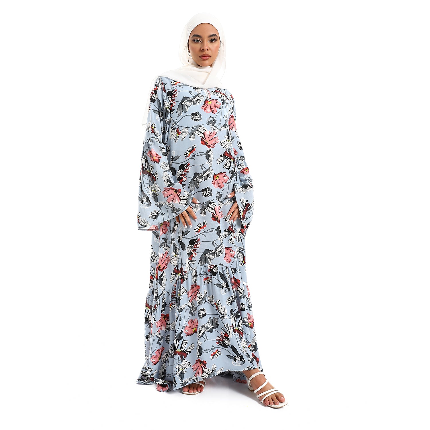 Printed Sky Blue 