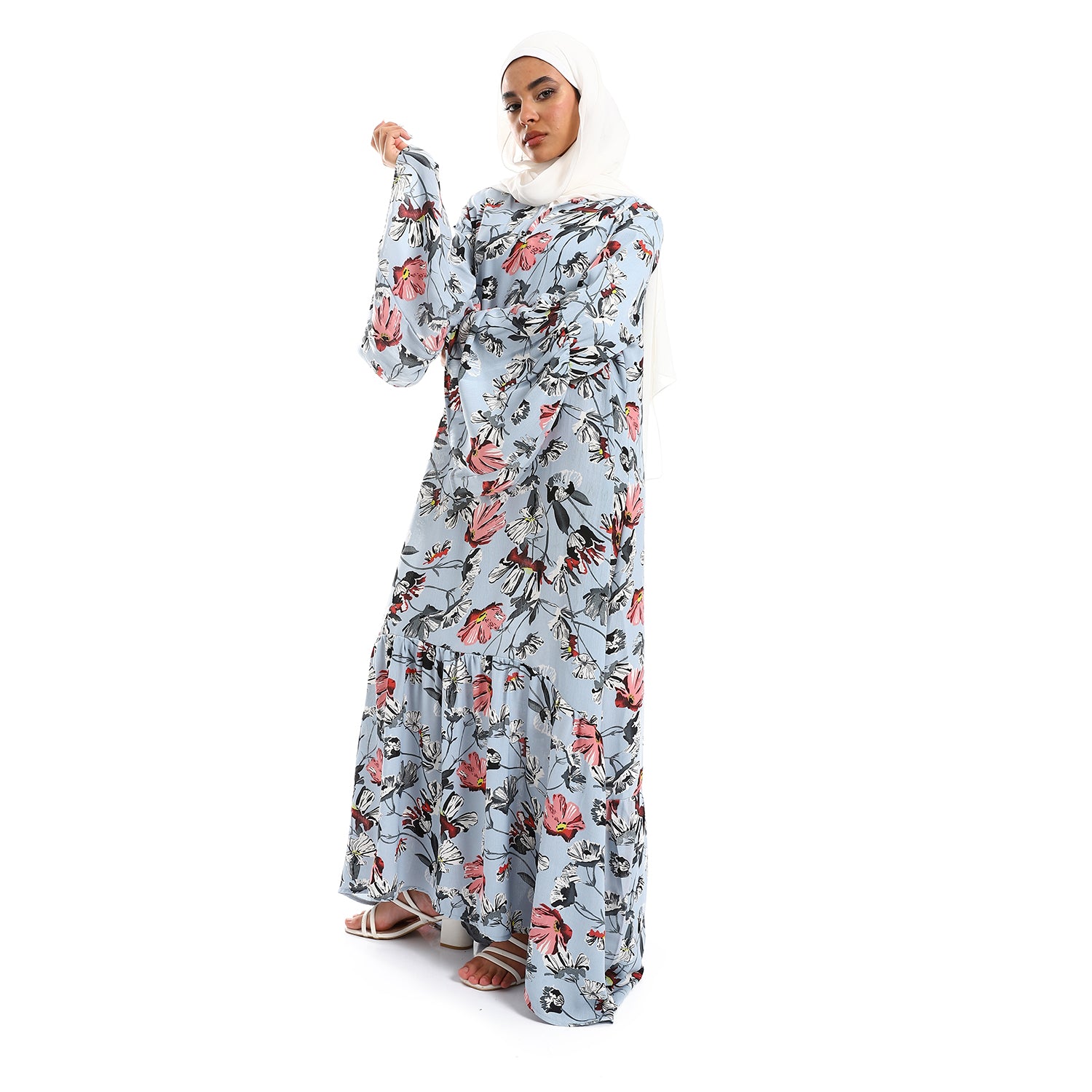 Printed Sky Blue 