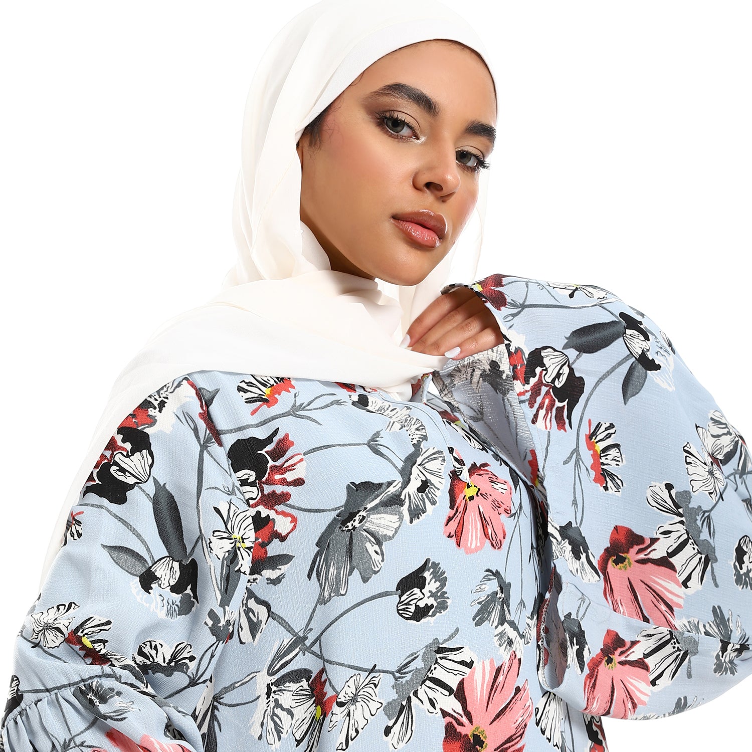 Printed Sky Blue 