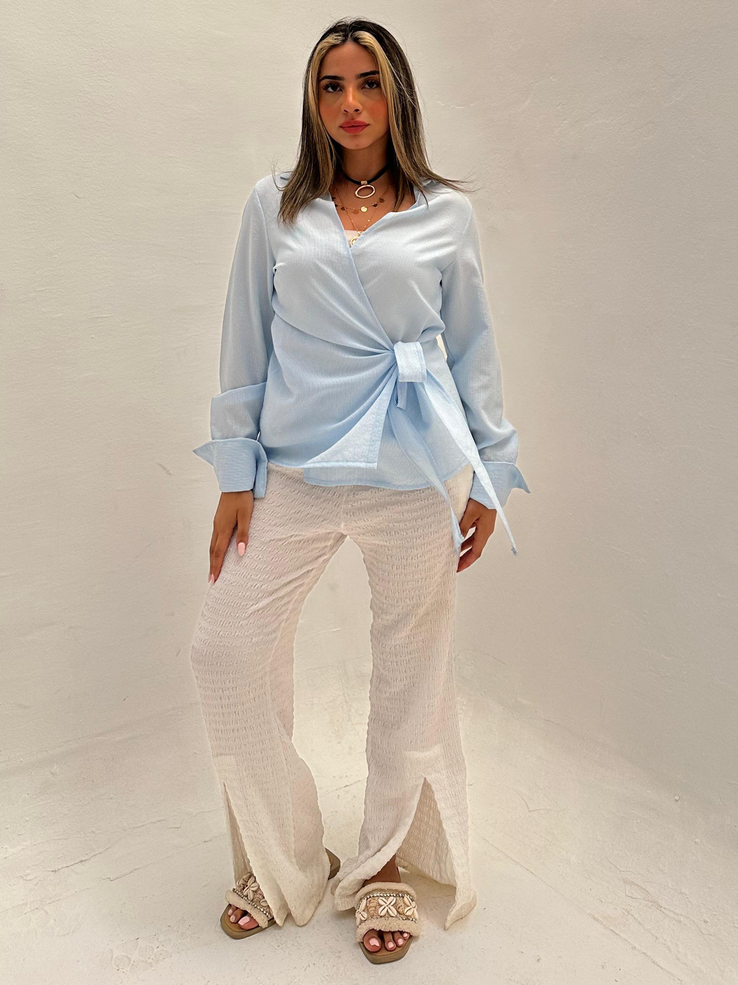 Blue Azzura Tie Code: 1051-1