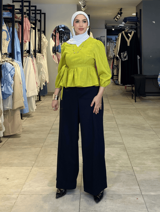 Short Kiwi Blouse   ss25ms-blo-1042 Kiwi