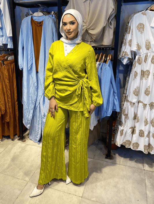 Kiwi Side Tie Set ss25ms-set-9646