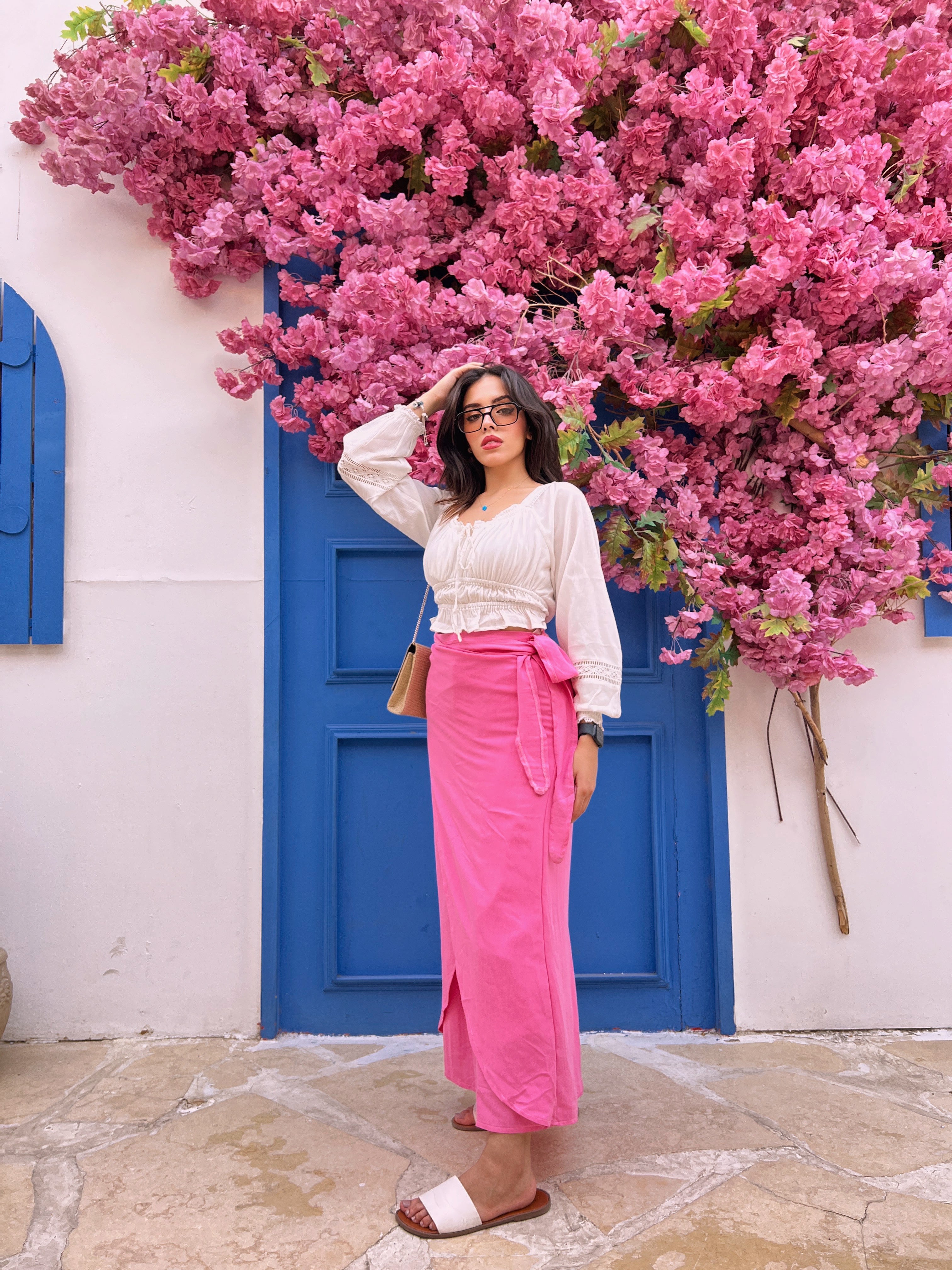 La Suzza's White Dontel Top - LS