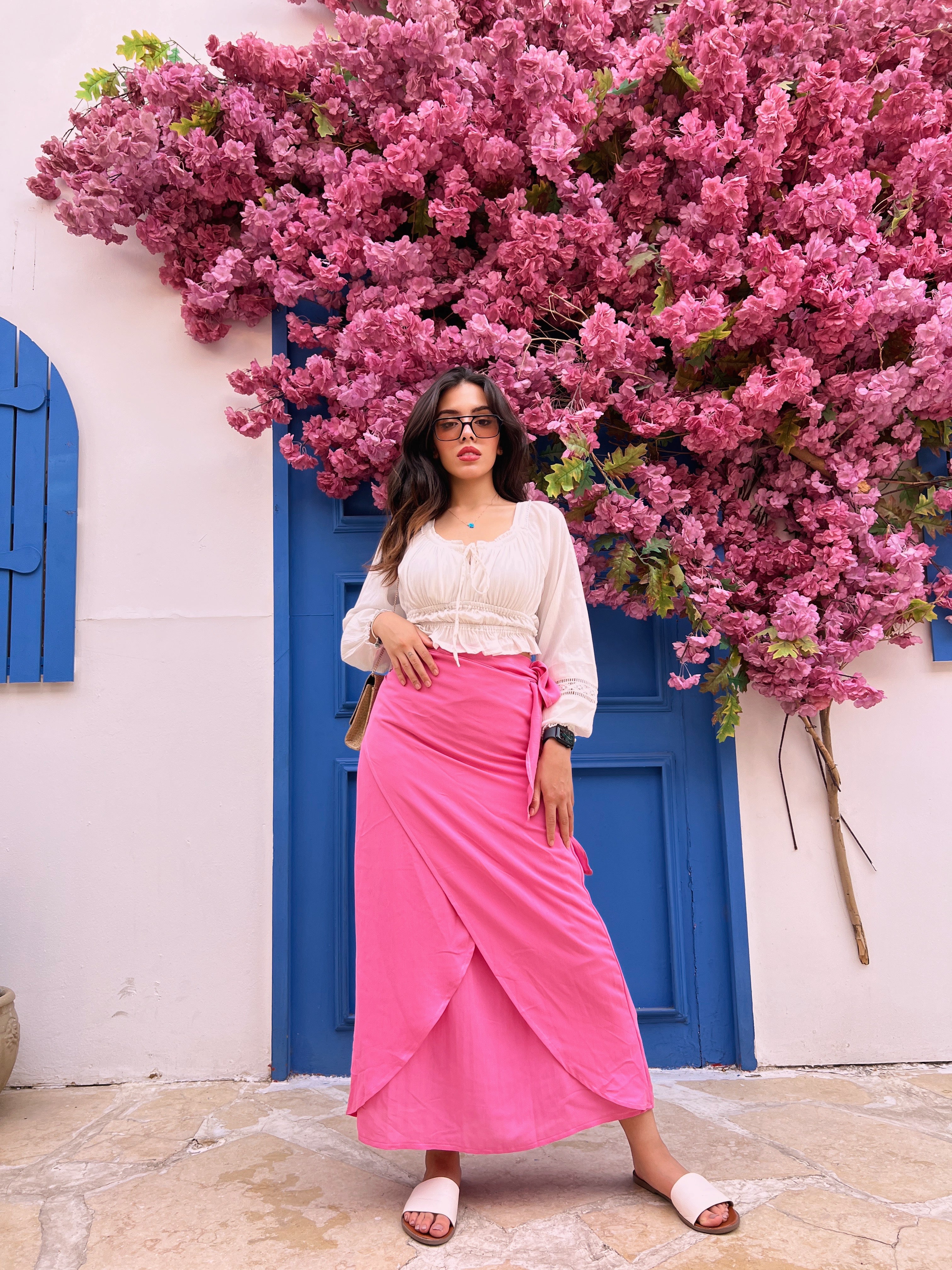 La Suzza's White Dontel Top - LS