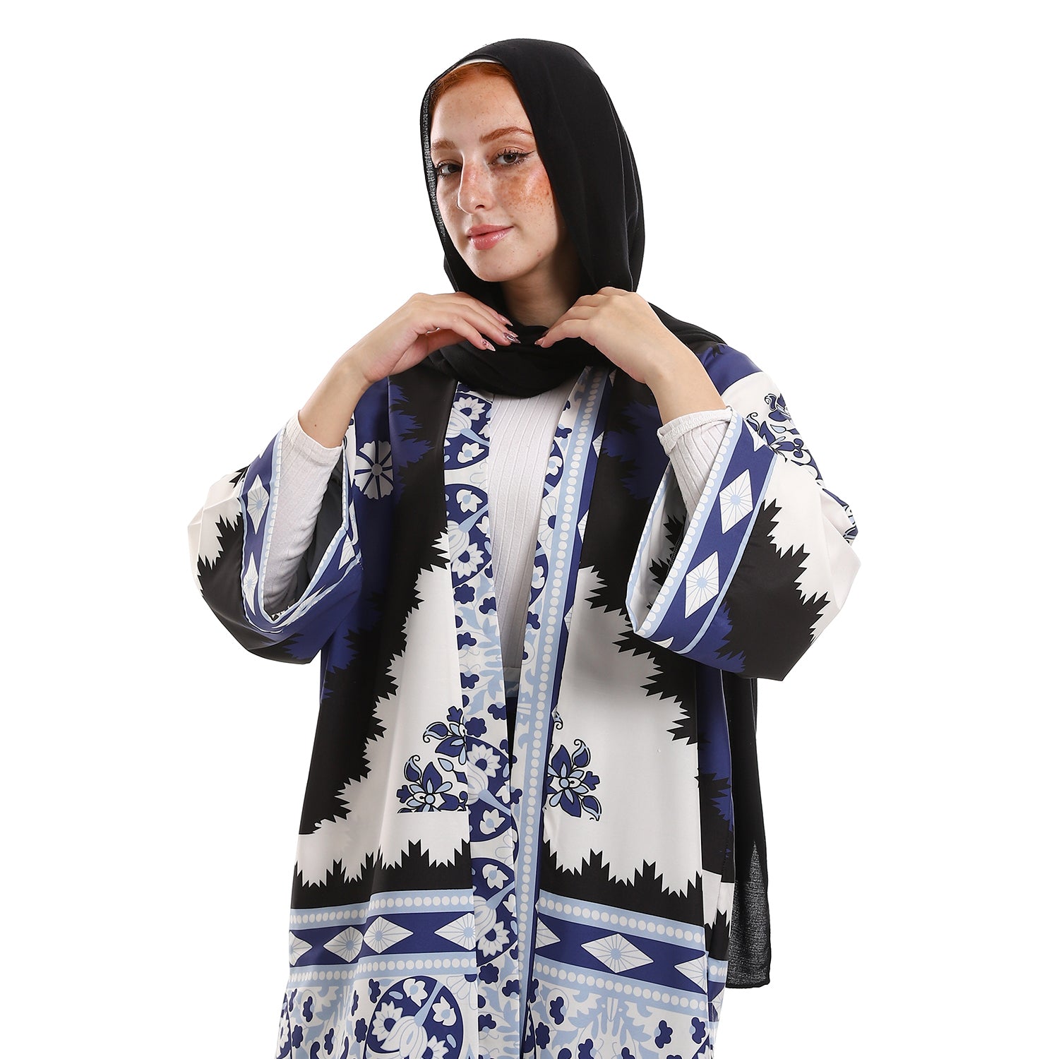 PRINTED BLUE