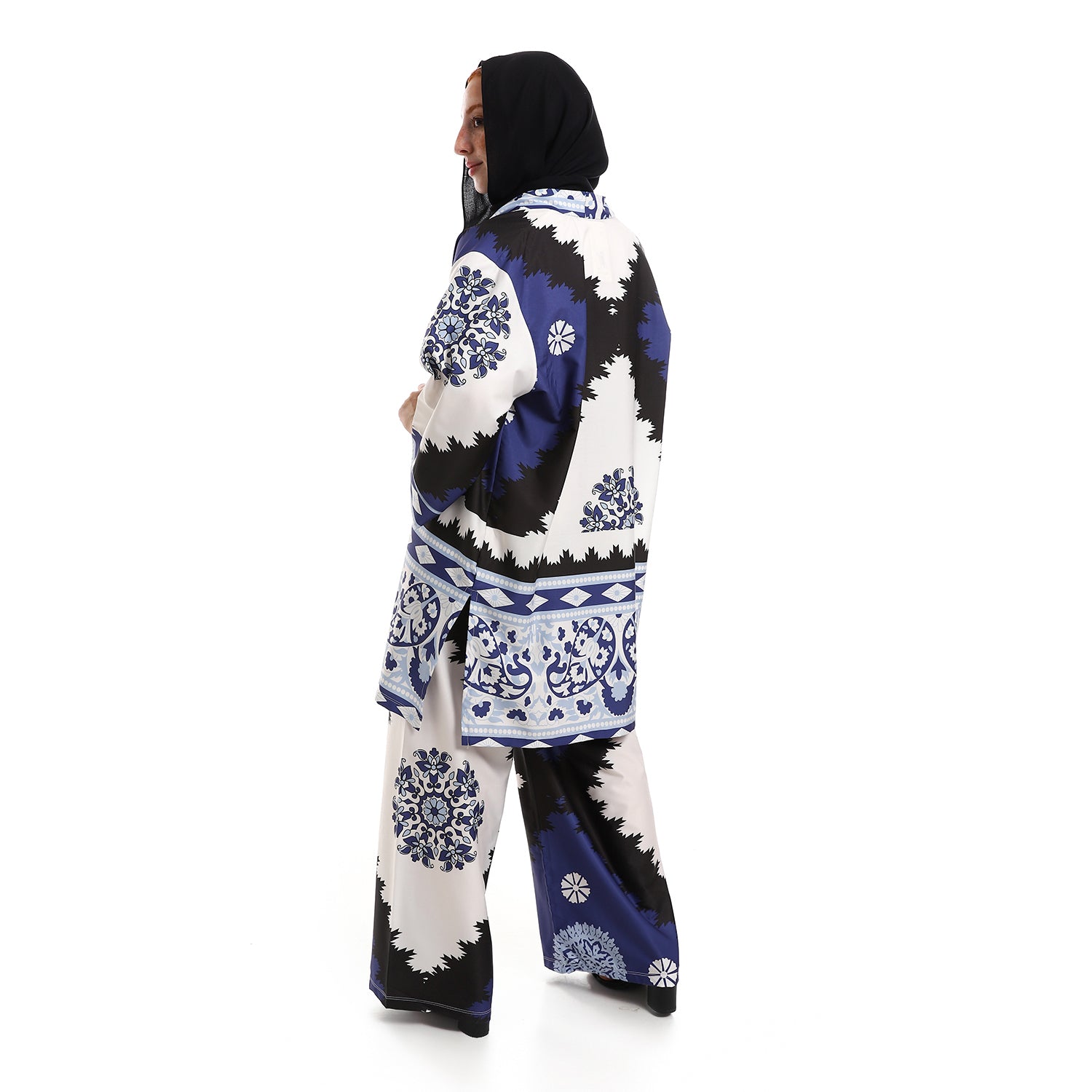 PRINTED BLUE