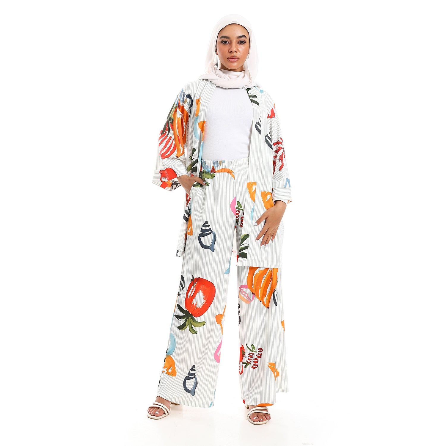 Printed White
