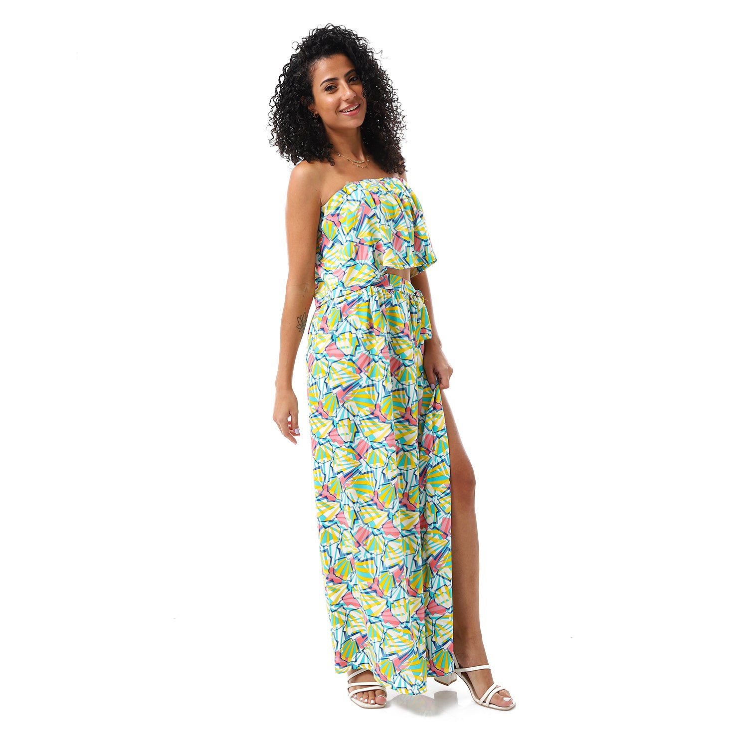 Printed Green-Yellow