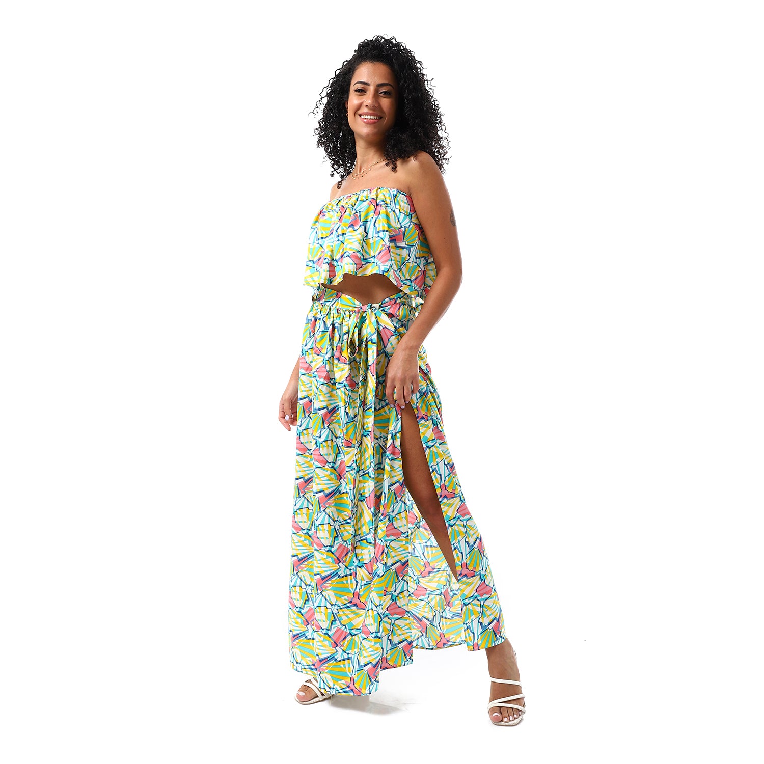 Printed Green-Yellow