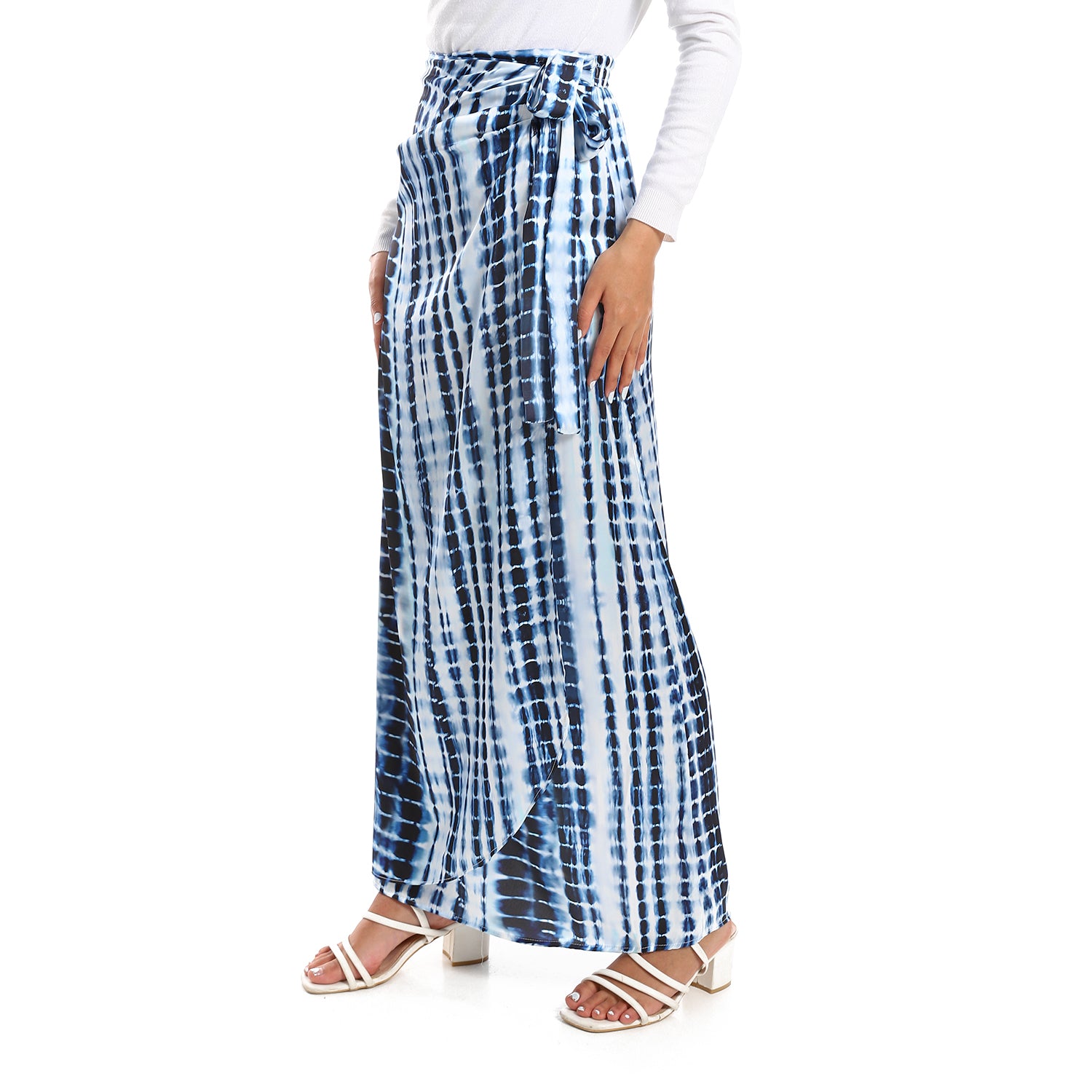 Printed Blue