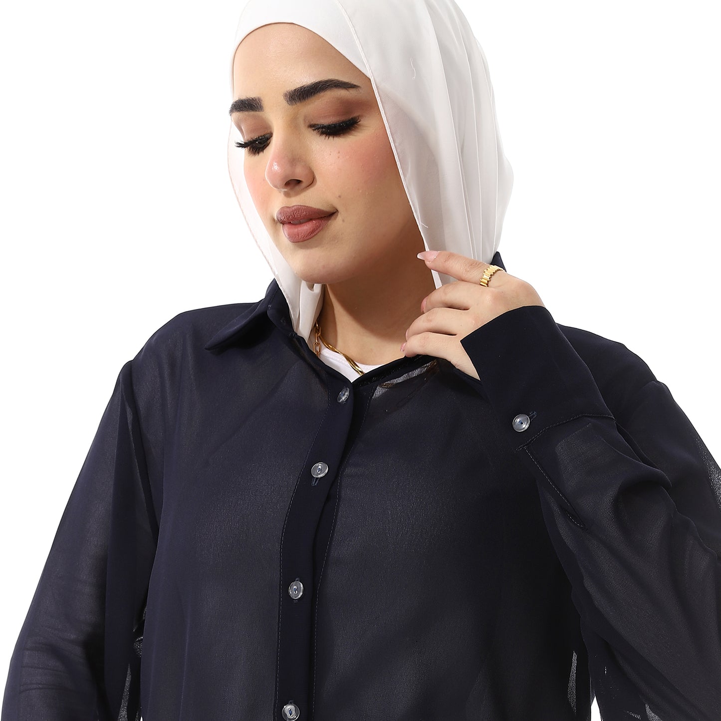 بلوزة بحرية